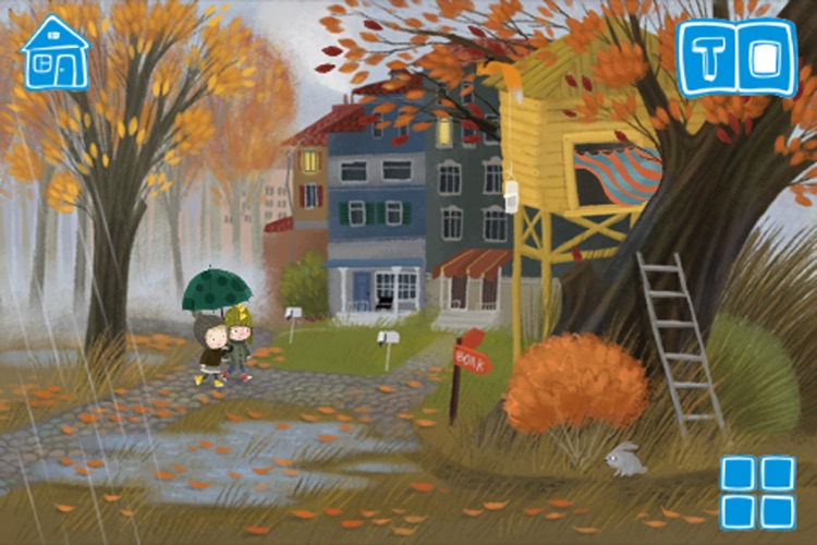 Dragon and Wolf - An Interactive Children`s Book