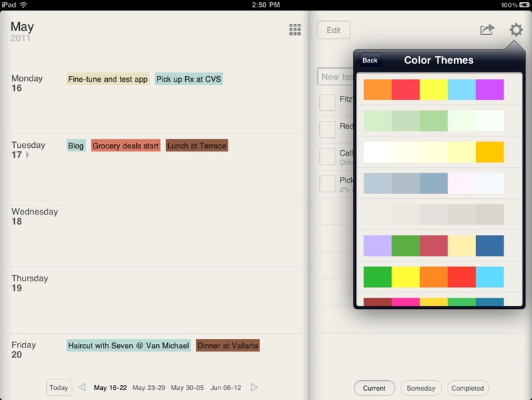 Planner for iPad - Weekly Calendar and Tasks
