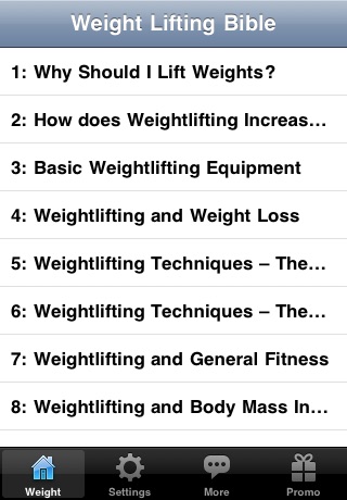 Weight Lifting Bible screenshot 2