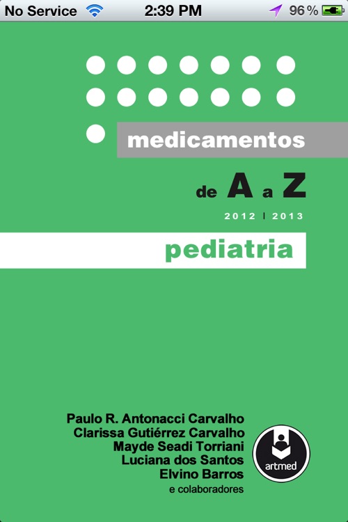 Medicamentos de A a Z Pediatria by Grupo A