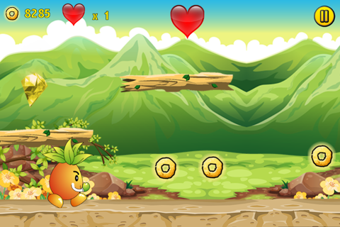 Fruit Running & Jumping Race - Sweet & Juicy Jungle Racing Free screenshot 3