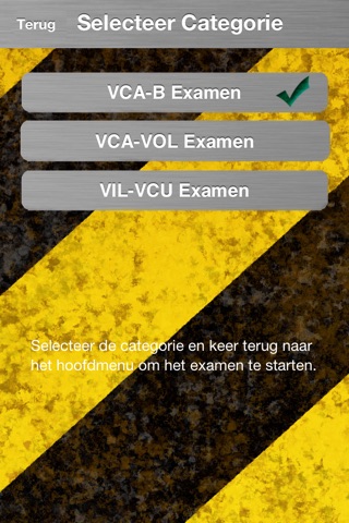 VCA Examen screenshot 2