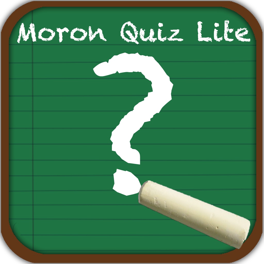 Moron Quiz Lite icon