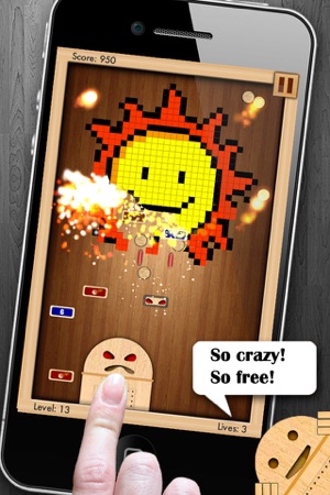 Woodroid HD+: Pixelart brick breaker(圖2)-速報App