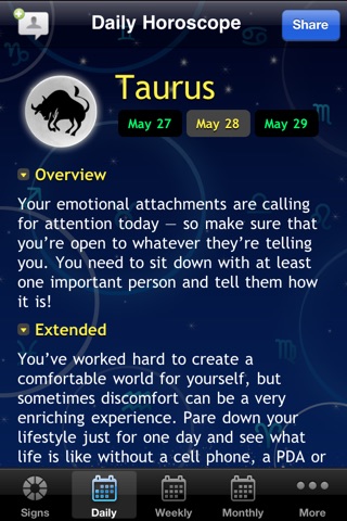 Horoscope Plus - Read Daily Weekly Monthly and Yearly Astrology screenshot 3
