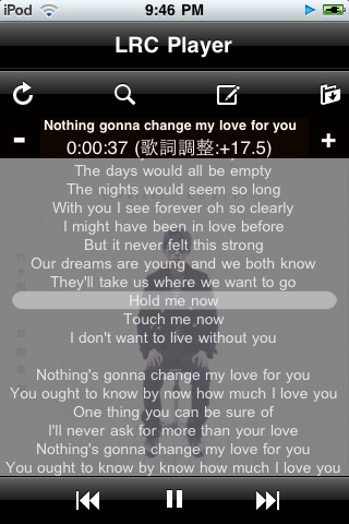 LRC Player Lite(歌詞播放器) screenshot-4