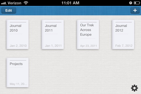 Chronicle - Journal and Writing Notebooks screenshot 2