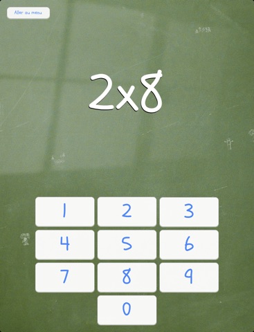 Times tables game screenshot 2