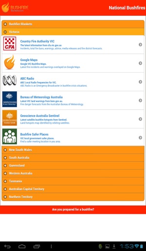 National Bushfires(圖2)-速報App