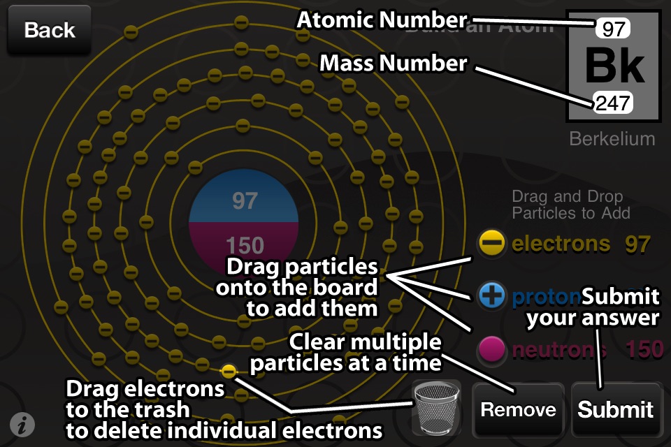 Building Atoms, Ions, and Isotopes Free screenshot 4