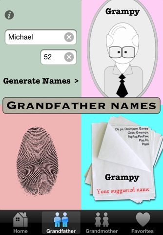Grandparent Names App screenshot 2
