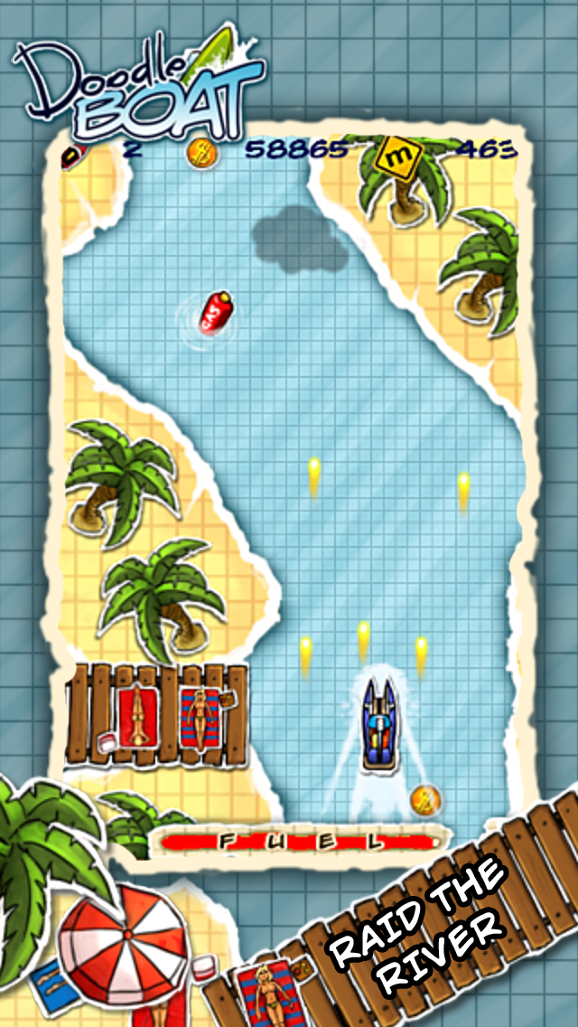 Doodle Boat FREE Screenshot 1