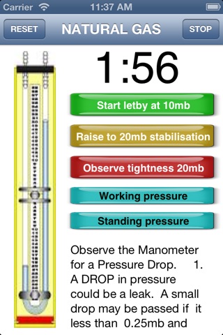 GB Gas Tightness Testing screenshot 2