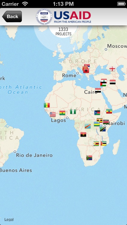 USAID Portfolio Map