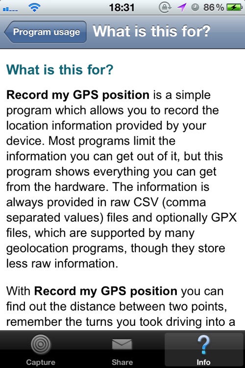 Record my GPS position screenshot-4