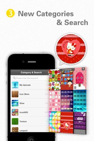 Shelf Backgrounds and Wallpapers Free - Customize Home Screen with Glow Effects screenshot 3