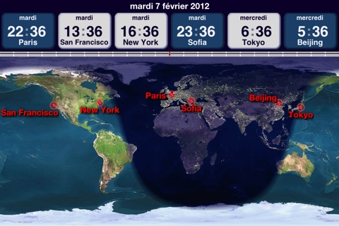 The World Clock screenshot 3