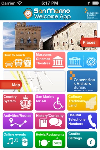 San Marino Welcome App screenshot 2