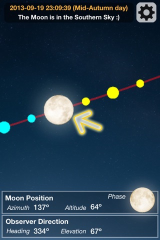 Moon Finder - AR Moon Seeker, Great Tool for Astronomy Lover screenshot 2