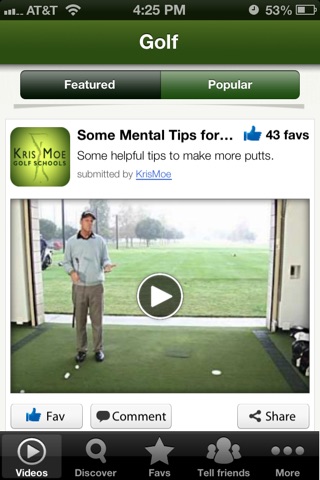 Kris Moe Golf screenshot 2