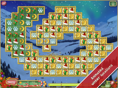 Christmas Mansion HD - Prepare your house for holiday in a cool matching game screenshot 2