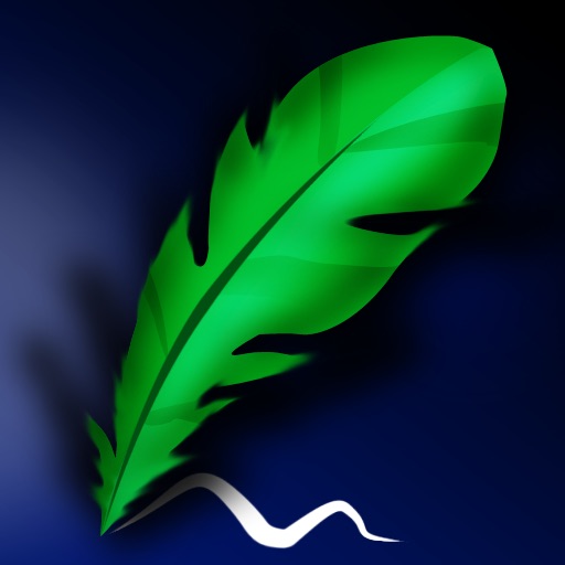 Feather retouch icon