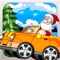 Finish the race with Santa and collect the gift for an additional points