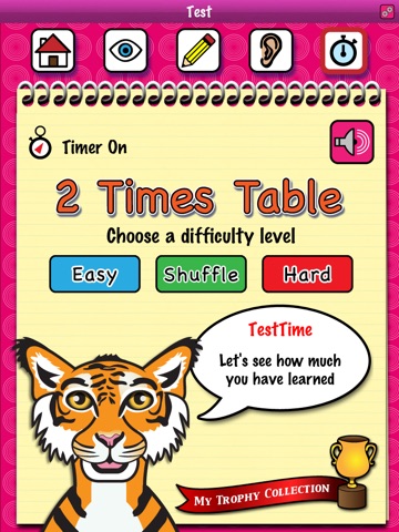 TimesTable for iPad – A multiplication tables learning tool for kids screenshot 4