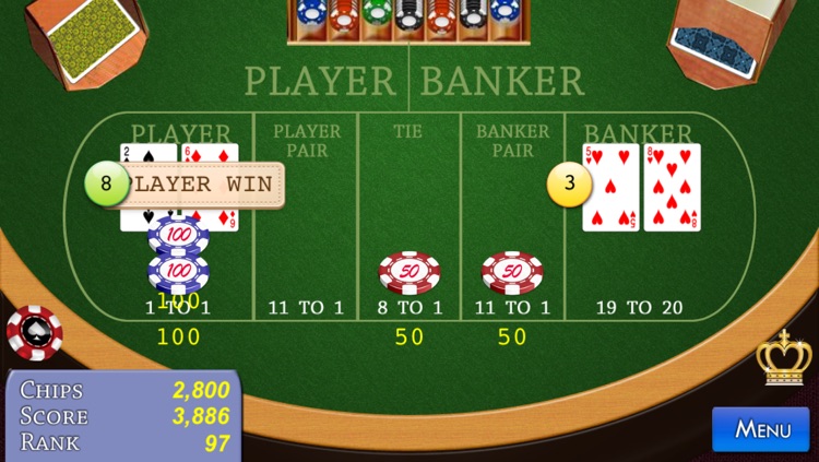 Classic Baccarat Poker