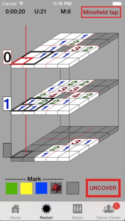 3 Level MineSweeper