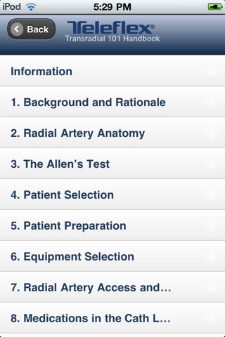 Teleflex Transradial Handbook screenshot 2