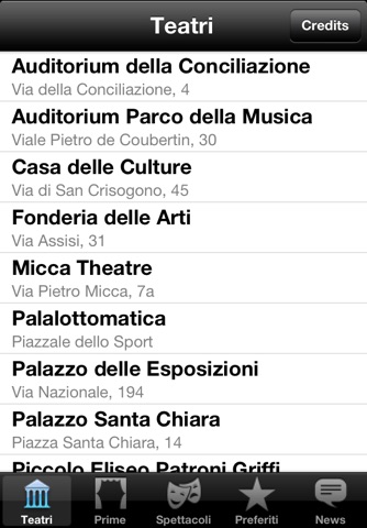 Teatri di Roma screenshot 2