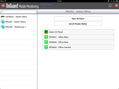 OnGuard Mobile Monitoring screenshot 3