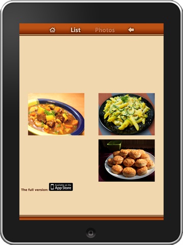 Sunday's menu-European Cookbook screenshot 3