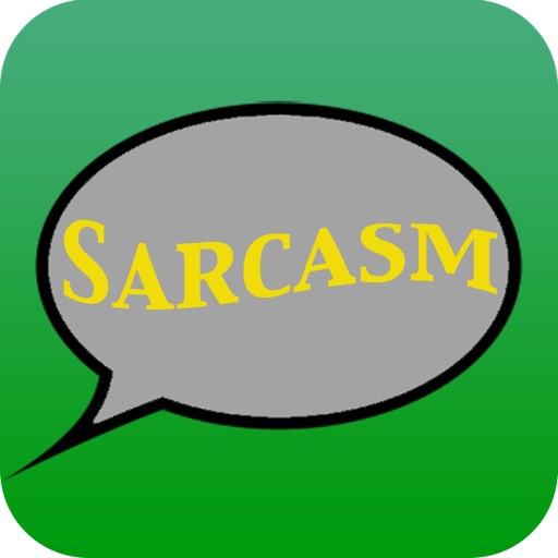 Sarcasm Sign for iPhone