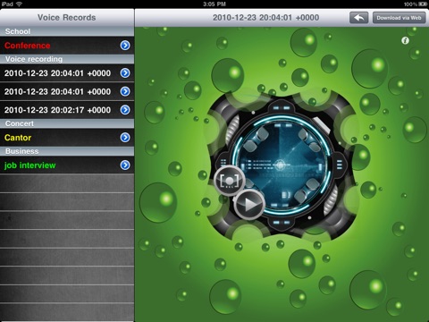 Sound Recorder With Skins Lite screenshot 3
