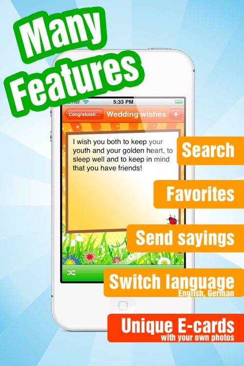 Congratulations - Greetings, Quotes and Wishes for Every Occasion like Easter, Mother's or Father's Day screenshot-4