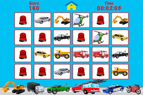 Vehicles Memo Game screenshot 4