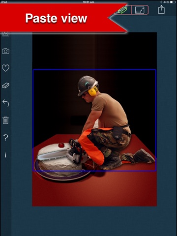 iLasso HD - Lasso tool to cut or chop portions of images and adjust or remove background screenshot 2