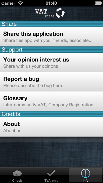 Intra VAT screenshot-3