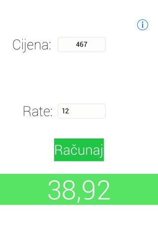 Računaj mi rate - Saznaj koliko ćeš plaćati rate screenshot 3