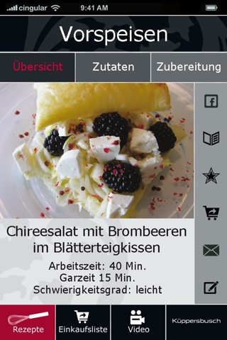 Küppersbusch. Kochen mit Stil screenshot 3