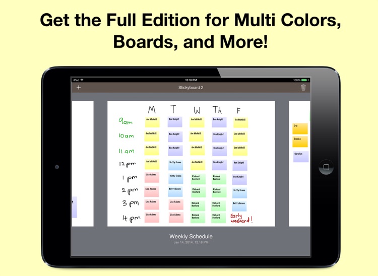 Stickyboard 2 Free Edition: Sticky Notes on a Whiteboard to Brainstorm, Mindmap, Plan, and Organize screenshot-4