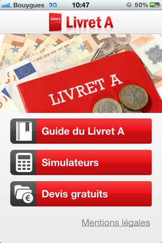 Livret A screenshot 4