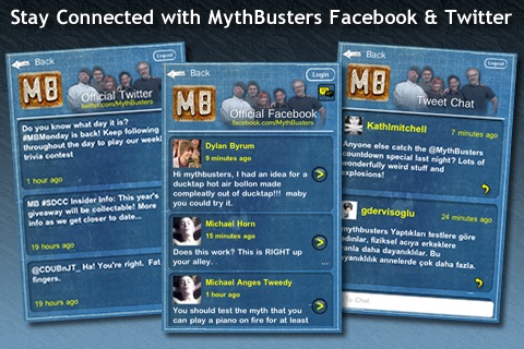 MythBusters iPhone and iPod Touch Edition