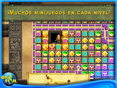 Jewels of Cleopatra 2: Aztec Mysteries HD - A Match 3 Puzzle Adventure screenshot 4