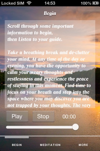 Room to Breathe Meditation screenshot 2