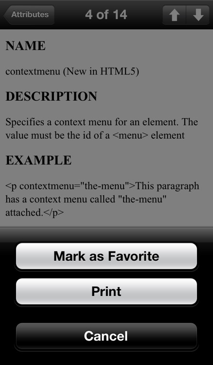 HTML5 Reference Guide screenshot-3