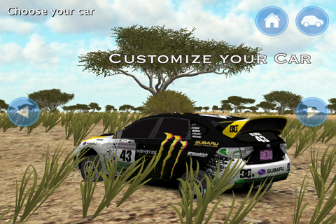African Rally Race 3D : 4x4 Real Kruger Safari Racing screenshot 2
