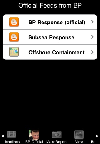 BP Oil Spill Tracker screenshot 2